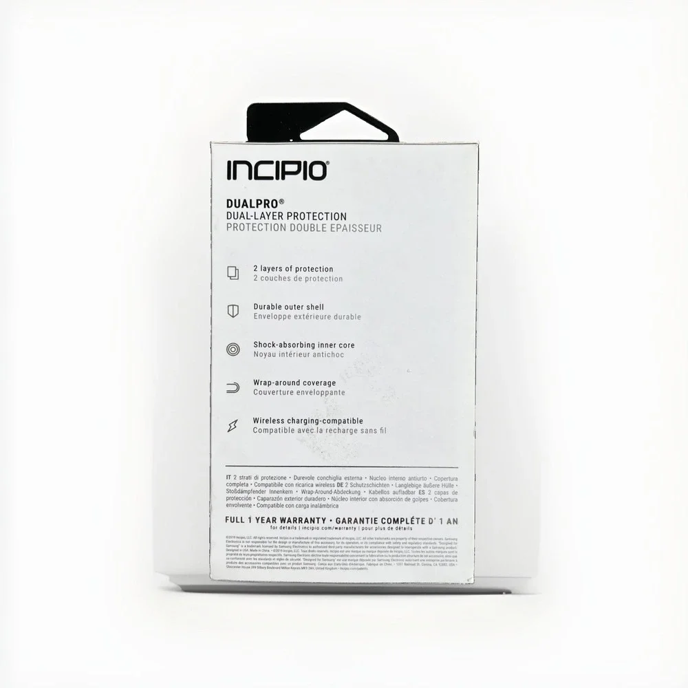 Incipio 10 Ft Drop Tested Dualpro Case for Samsung Galaxy S10e - Black